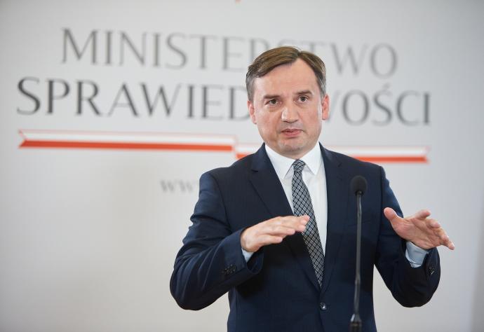 El vicepresidente del Gobierno polaco, Zbigniew Ziobro.