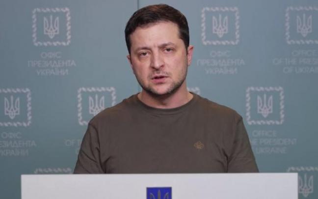 El presidente de Ucrania, Voldímir Zelenski, ha vuelto a reclamar la adhesión urgente de Ucrania a la UE