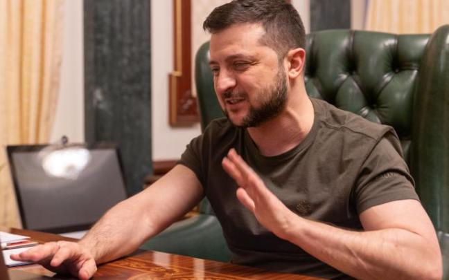 Volodímir Zelenski.