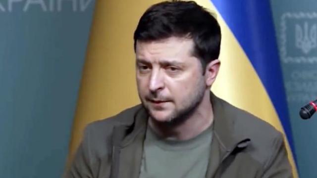 El presidente de Ucrania, Volodimir Zelenski