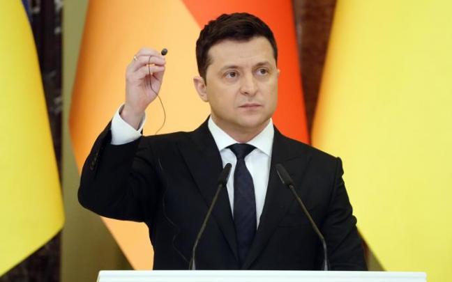 Volodímir Zelenski, presidente de Ucrania