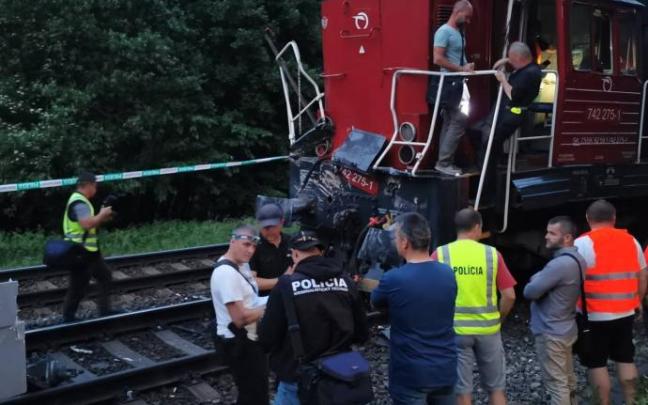 Imagen del lugar del accidente. Imagen del lugar del accidente.
