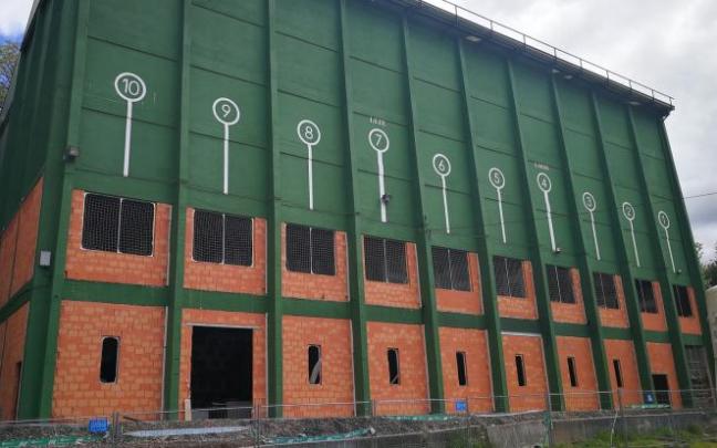 El frontón verá crecer las instalaciones deportivas.