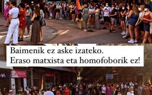 Zornotza condena ataques homófobos Zornotza condena ataques homófobos