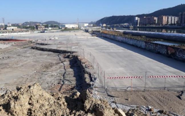 Prueba piloto emprendida en Zorrotzaurre.