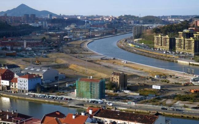 Los rellenos del canal de Deusto iniciarán su colonización de viviendas ya este año