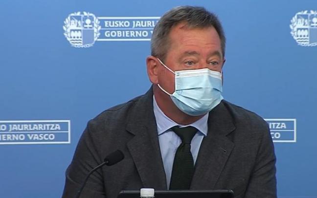 El portavoz del Gobierno vasco, Bingen Zupiria.