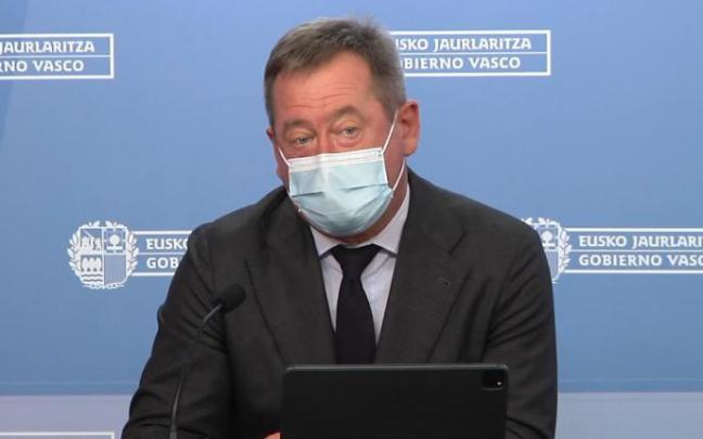 Bingen Zupiria, portavoz del Gobierno vasco.